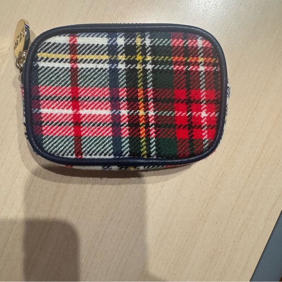 Stoney Clover Lane Plaid Micro Pouch - Picture 1 of 3